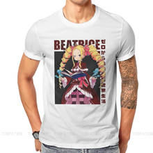 Re: zero começando a vida em outro mundo beatrice clássico tshirt gráfico de alta qualidade verão roupas masculinas algodão harajuku t camisa 2024 - compre barato