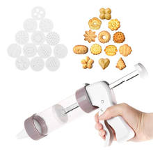 Cookie Mold Cookie Press Making Gun, Manual Biscuit Cookies Maker Machine with 13 Press Stamps Set Kitchen Baking Decoration Kit 2024 - buy cheap