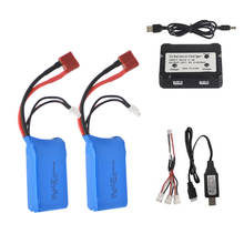 7.4V 2000mah 25C LiPo Battery For wltoys A959-B A969-B A979-B K929-B Drone Battery 144001 Remote Control Cars Helicopters 2024 - buy cheap