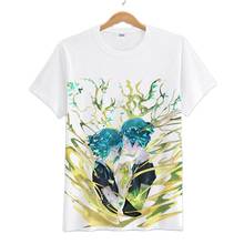 Unisex Anime Cos Land of the Lustrous Cotton Casual Short Sleeve T-Shirt Tee T Shirt 2024 - buy cheap
