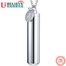 Ubelieve 316L Stainless Steel 30mm Stainless Steel Aromatherapy Essential Oils Diffuser Necklace Locket Pendant 2024 - buy cheap