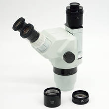 FYSCOPE 3.35X-90X final Confocal Trinocular Zoom estéreo microscopio la cabeza muy fuerte imagen de microscopio 2024 - compra barato
