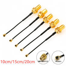 5pcs SMA Connector Cable Female to uFL/u.FL/IPX/IPEX RF Coax Adapter Assembly RG178 Pigtail Cable 1.13mm 2024 - buy cheap