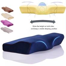 Горячие подушки в форме бабочки для расслабления шейного отдела позвоночника для взрослых медленная подушка для восстановления памяти для сна подушки для шейки матки 2024 - купить недорого
