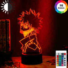 Acrylic 3d Lamp Anime My Hero Academia Dabi Led Light for Bedroom Decor Cool Manga Gift for Him Rgb Colorful Night Light Dabi 2024 - buy cheap