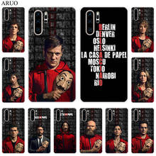 Money Heist-cubierta de teléfono de TPU suave, funda transparente para Huawei Y8P Y7P Y7A P40 Lite P30 P20 Pro Y6P Y8S p-smart 2021 Y5P 2024 - compra barato