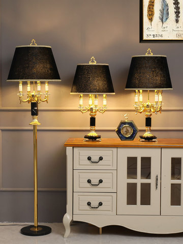 High Quality Luxury Fashion Black, High Quality Table Lamps