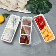25pcs Disposable compartment small business mini lunch box fruit fishing light food fitness meal BBQ picnic reusable box 2024 - buy cheap