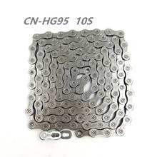 Original CN-HG95 10 Speed 116L Chain Road MTB Mountain Bike Chain HG95 10 Speed Cassette Freewheel Chain 2024 - buy cheap