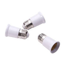 2-7Pcs Lamp Holder E27--E27 65/95mm E27 22cm Flame Retardant PC+ Copper Nickel Plated Extender Adapter Converter Bulb Socket 2024 - buy cheap