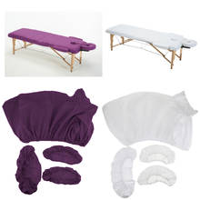 8 Pieces Comfortable Salon Massage Table Bed Fitted Pad Face Cradle Pillow Covers 2024 - buy cheap