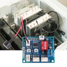 High Quality 12V PC CPU 4 Wire Fan Temperature Control PWM Speed Control Module with Alarm + Buzzer & Sensor 2024 - buy cheap