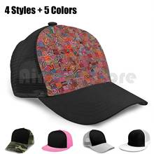 Molas Baseball Cap Unisex Mesh Casual Print Adjustable Mola Panama Kuna 2024 - buy cheap