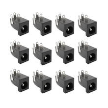 100Pcs DC-005 Power Connector DC005 3Pin 5.5x2.1mm DC Universal Power Supply Socket 5.5*2.1mm Black Power Female Plug Supply Jac 2024 - buy cheap