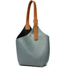 Luxury Designer Ladies Hand Bags Genuine Leather Bucket Shoulder Bags Large Capacity Soft Vintage Women Handbags Bolsas Feminina 2024 - buy cheap