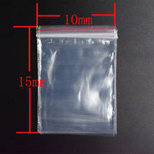 Pouches 10cm x15cm   Clear Resealable White Mini Zip Lock Plastic Bags Small Self Sealing Jewelry Food Packaging Sachet Zip 2024 - buy cheap