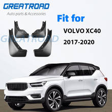 4PCS Mudguards For Volvo XC40 2017 2018 2019 2020 Molded Mud Flaps Flaps Splash Guards Fender Car Mudflaps Front Rear 2024 - buy cheap