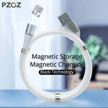 PZOZ Magnetic Micro USB Cable Magnet Charger For iPhone 11 xr x 8 USB Type C Cable Mobile Phone Cord MicroUSB Fast Charging Wire 2024 - buy cheap
