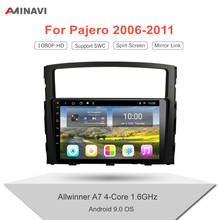 For Mitsubishi Pajero 2006-2011 Car Radio 9"/10" HD GPS Auto Multimedia Player 2DIN Stereo MP5 Bluetooth With Camera Wifi 2024 - buy cheap