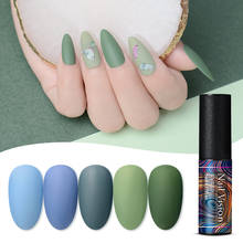 Nail Vision-esmalte en Gel UV para uñas, barniz para manicura semipermanente, para estampación, Color azul y verde 2024 - compra barato