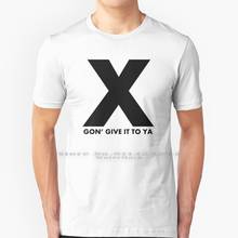 Camiseta 100% de algodón puro con frase de música, prenda de vestir, con frase de Dmx, Superman en el medio, Profesor Rap, Hip Hop, nueva, de X Gon 2024 - compra barato