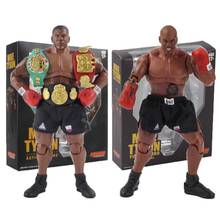 Figura de acción de Mike Tyson, 18cm, 2 estilos, juguetes móviles, PVC, modelo de colección 2024 - compra barato