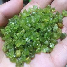 Cristal peridoto Natural de 100G, cristal de rotación, piedra Cupido de especímenes de cristal, Gema mineral, decoración de acuario de escritorio para el hogar 2024 - compra barato