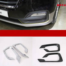 For Hyundai Starex H-1 2PCS ABS Chrome Car Front Headlight Fog Lamp Cover Trim Car Styling Accessories 2024 - buy cheap