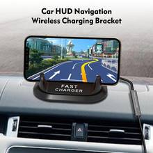 Hud-carregador automotivo sem fio, suporte rápido para iphone 11, pro, xr, xs, huawei p30, samsung note 10, qi, carregamento de telefone 2024 - compre barato