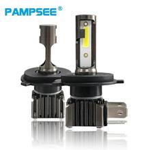 PAMPSEE 2PCS H4 LED 12000LM/Pair Mini Car Headlight Bulbs H8 LED H7 H1 H9 H11 Headlamps Kit 9005 HB3 9006 HB4 Auto LED Lamps M2 2024 - buy cheap