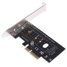 NVME PCIe адаптер M.2 SSD для PCI Express 3,0 хост-контроллер плата расширения с низкопрофильным кронштейном аксессуары для настольных ПК 2024 - купить недорого