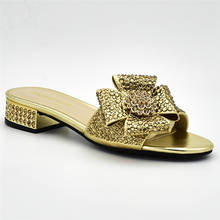 Новое поступление; роскошные босоножки; женская обувь для вечеринки в нигерийском стиле; Sandalia Feminina; последняя обувь; женские туфли-лодочки на высоком каблуке; женская обувь 2024 - купить недорого