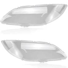 2pcs Car Front Head Light Lamp Cover for Mazda 3 2006-2012 Waterproof Clear Lens Auto Shell Cover - Left & Right 2024 - buy cheap