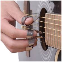 HOT-3 púas de dedo + 1 Juego de púas de Metal para guitarra, accesorios para guitarra 2024 - compra barato