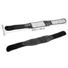 Portátil ajustável elástico infravermelho auto-aquecimento terapia magnética volta cintura apoio cinta lombar cinto cinta dupla mais baixa 2024 - compre barato