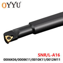 SNR OYYU SNR0006K06 SNR0008K11 SNR0010K11 SNR0012M11 SNL0010K11 SNL0012M11 A16 Titular Ferramentas de Torno Virando Pastilhas de Metal Duro 11/06 2024 - compre barato