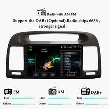 Автомагнитола, 9 "2din Android 10,0 мультимедийный видеопроигрыватель RDS DSP для Toyota Camry 2002 2003 2004 2005 06 навигация GPS головное устройство 2024 - купить недорого