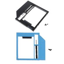 Второй HDD Caddy 2nd SATA к SATA 2,5 "HDD SSD 9,0 мм Корпус для ноутбука ROM 77UB 2024 - купить недорого