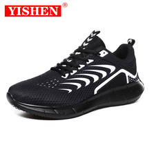 Yishen tênis masculino de corrida, calçado masculino leve respirável para esportes ao ar livre tênis esportivo confortável para homens, calçado atlético 2024 - compre barato