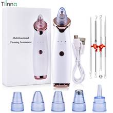 Facial Diamond Dermabrasion Blackhead Vacuum Cleaner Pore Vacuum Acne Pimple Removal Suction Black Dots Extractor Skin Care Tool 2024 - buy cheap