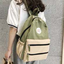 Nylon Backpack Women Backpack Solid Color Female Shoulder Bag For Teenage Girl School Bag Bagpack Rucksack Multi Waterproof 2024 - buy cheap