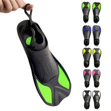 Snorkeling Diving Swimming Fins Adult/Kids Flexible Comfort TPR+PP Flippers Water Sports Short Training Flippers XXS/XS/S/M/L/XL 2024 - buy cheap