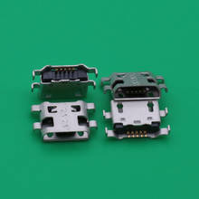 Porta de conector micro usb, porta de conector para alcatel a5 led 5085 5085n 5085y 5085d com 10 peças 2024 - compre barato