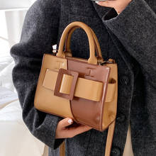 Retro Women Handbag 2021 New PU Leather Crossbody Bag High Quality Lady Travel Shoulder Bag Small Square Bag 2024 - buy cheap