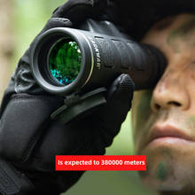 Monóculo militar com zoom de 40x60, telescópio monocular com suporte para smartphone, visão noturna, para caça e acampamento 2024 - compre barato