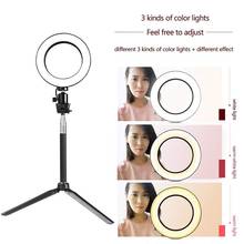 TWISTER.CK-Anillo de luz LED para Selfie, lámpara de anillo regulable de Metal de 10 pulgadas para cámara y teléfono, con soporte para trípodes, para maquillaje y vídeo en vivo 2024 - compra barato