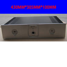 KYYSLB 430*305*100MM Aluminum Alloy Panel Amplifier Chassis Box House DIY Enclosure with Cooling Holes Amplifier Case Shell 2024 - buy cheap