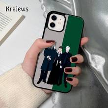 Krajudios Malfoy-Funda de teléfono para la familia, carcasa para iPhone 12 13 mini 5 6S 7 8 PLUS X XS XR 11 PRO MAX SE 2020 2024 - compra barato