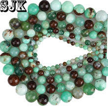 Natural Stone Beads AAA Grade Australia Jades Chrysoprase Round Loose Beads 4 6 8 10 12mm For Bracelet Necklace Jewelry Making 2024 - buy cheap