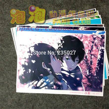 8 pcs/set Anime Hyouka poster Ibara Mayaka Oreki Tomoe Irisu Fuyumi wall pictures room sticker toys A3 cartoon posters 2024 - buy cheap